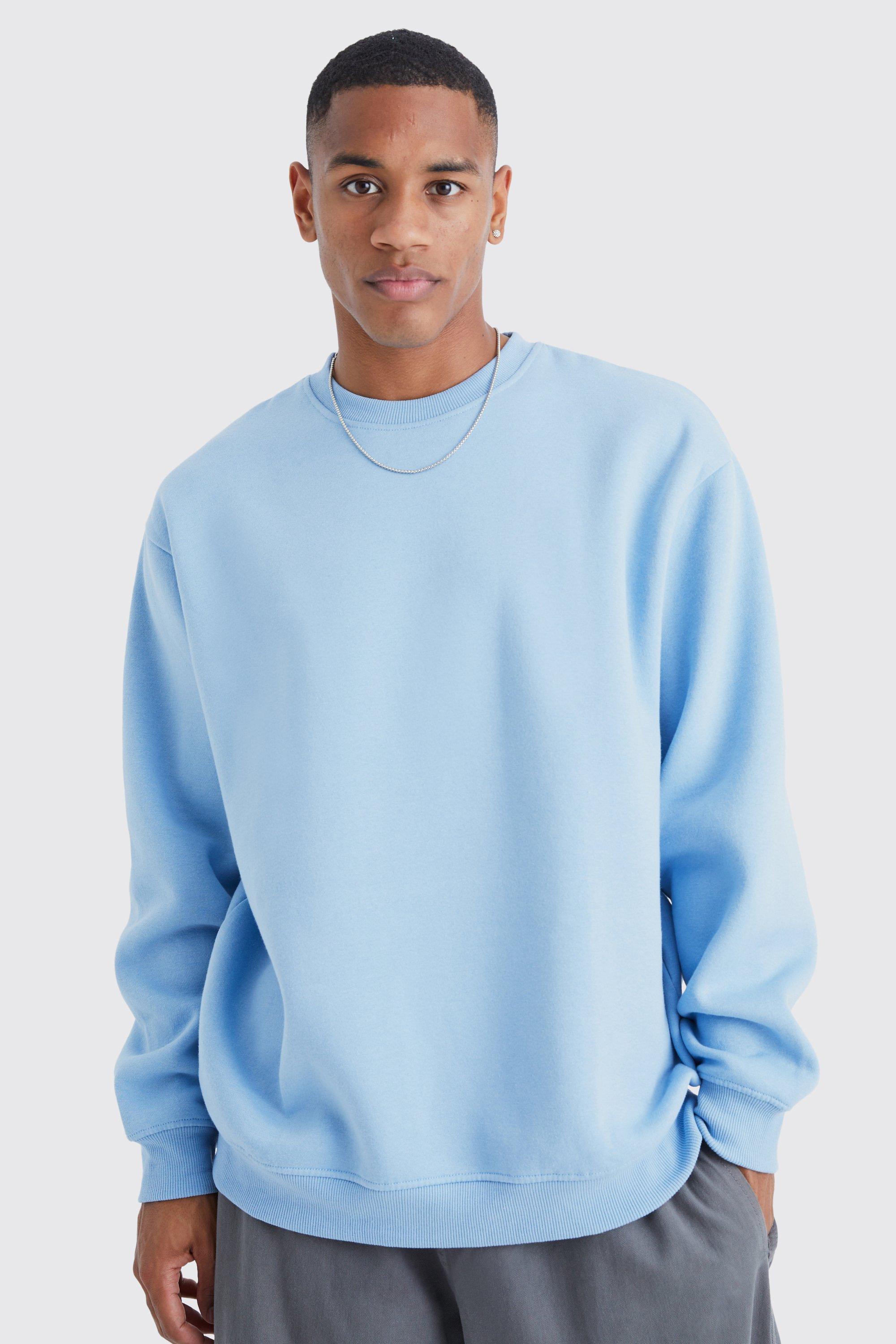 Mens Oversized Sweatshirts Baggy Sweatshirts boohooMAN EU